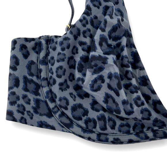 Incredible By Victoria's Secret Underwire Bra Size 32C Gray Leopard Print - Picture 2 of 4